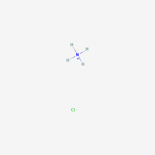 Szkielet 2D Ammonium Chloride, CAS 12125-02-9, wzór ClH₄N