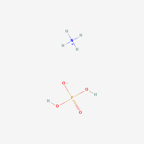 Szkielet 2D Monoammonium Phosphate, CAS 7722-76-1, wzór H₆NO₄P