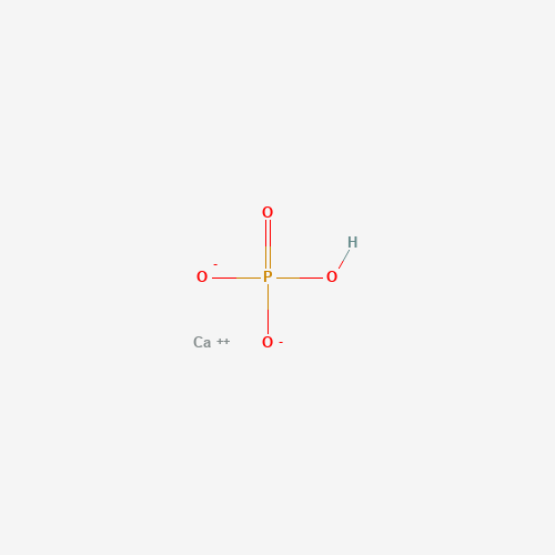 Szkielet 2D Dicalcium Phosphate, CAS 7757-93-9, wzór CaHPO₄