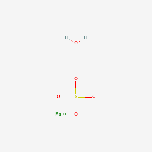 Szkielet 2D Magnesium Sulfate Monohydrate, CAS 14168-73-1, wzór H₂MgO₅S