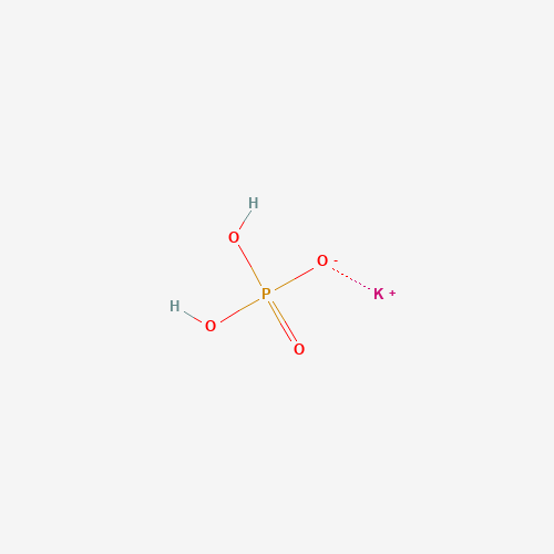 Szkielet 2D Monopotassium Phosphate, CAS 7778-77-0, wzór H₂KO₄P