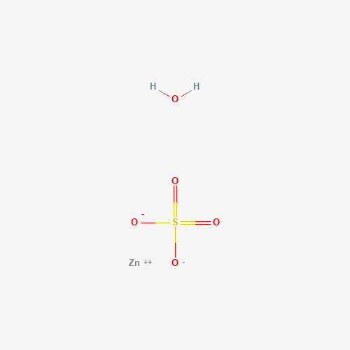 Szkielet 2D Zinc Sulfate Monohydrate, CAS 7446-19-7, wzór H₂O₅SZn
